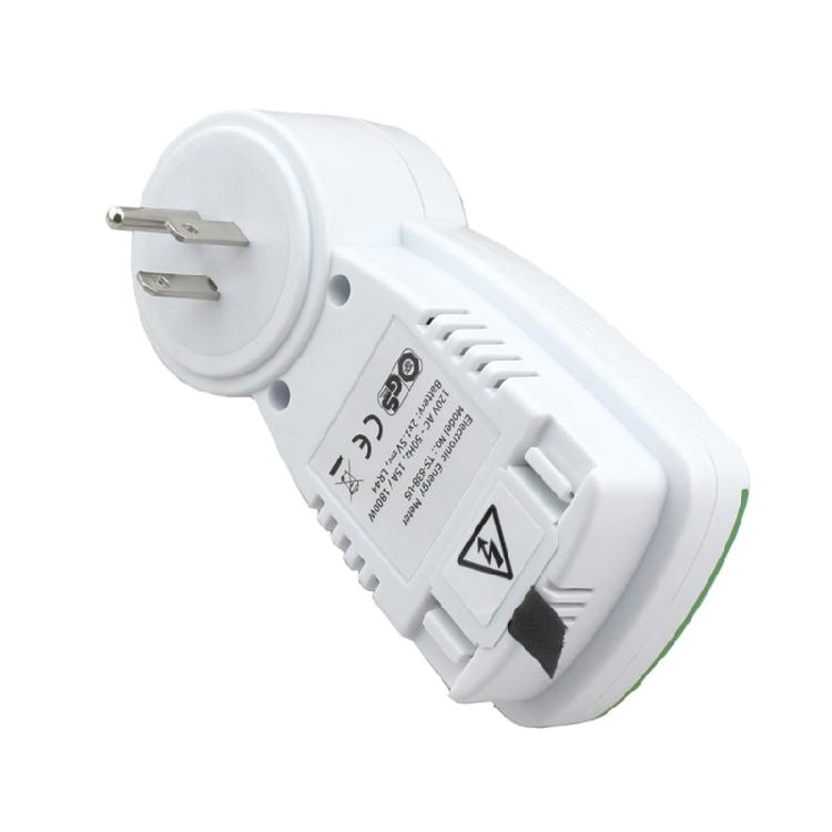 Upgrade LCD Display Power Meter Plug, Power Consumption Monitors Energy Voltage Electricity Usage Monitors