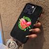 Fontaines DC Romance For iPhone 17,16,15,14,13,12,11,Mini,Pro,E,SE4,XS,MAX Black Shockproof Candy Matte Cover