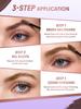 Sheglam Airy Tinted Volumizing Eyebrow Gel High Color 3D Eyebrows Chocolate Mousse/Mascara - Payoff, -