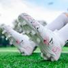 Hip-Top-Fußballschuhe für Herren/Damen AG-Socken mit langen Nägeln, Trainingsschuhe für Kunstrasen-Fußballwettkämpfe für Studenten