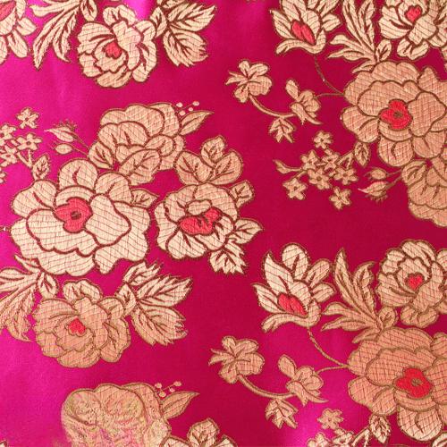 Spun Gold Silver Jacquard Cloth Ancient Han Costume Cheongsam COS Clothing Fabric Brocade Stage Clothing Accessories