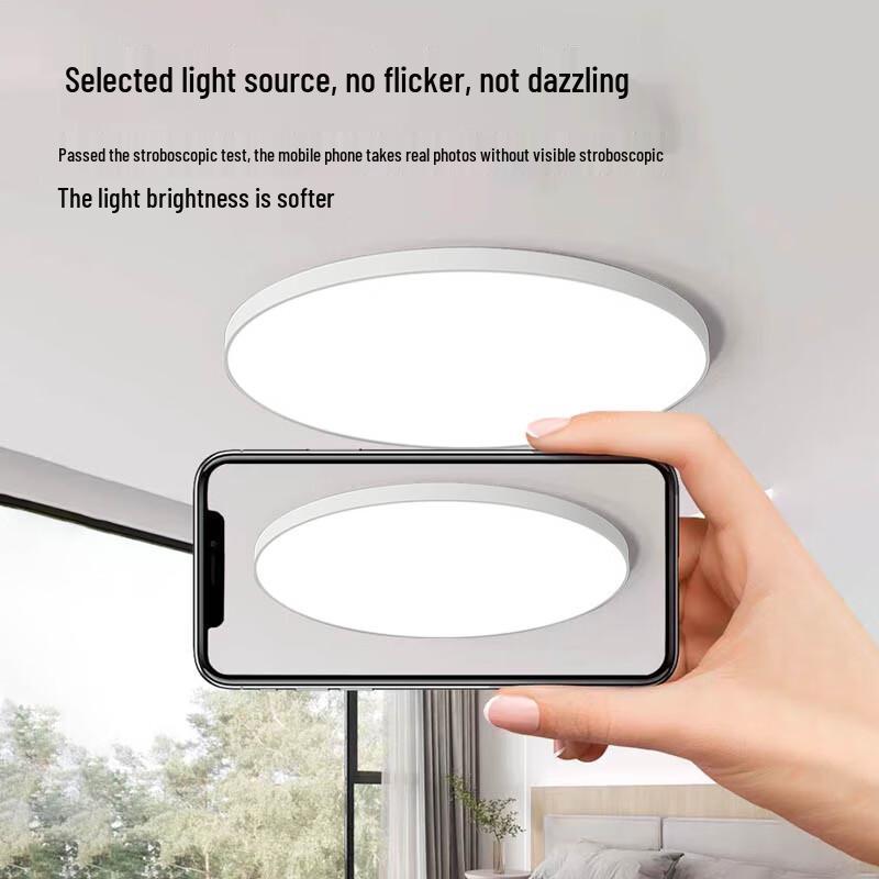 Plafoniera LED Ultra-Sottile Tripla Protezione Beigong