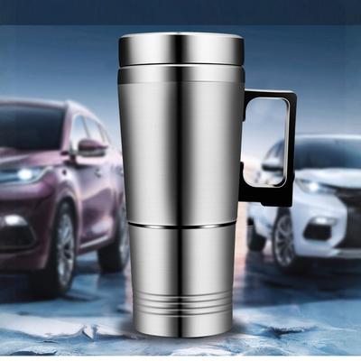 12V Eingang, Auto Kaffeemaschine Teekanne Flasche Edelstahl Heizbecher 300ml