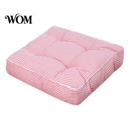 Non-slip Car Seat Cushion for Driving Modern Stylish Chair Cushion, Ultra Soft Square Geometric or Comfortable Floor Mat Meditation Plant Prints,