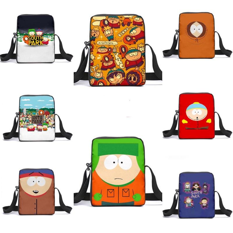 Unisex South Park Backpack With Matching Pouches For Students