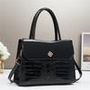 Stylish Soft Pu Tote Bag For Women 2024 Trendy Large Capacity Shoulder Bag