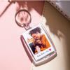 Personalizzazione Personalizzata 1 Portachiavi con Foto e Testo Portachiavi Personalizzato in Acrilico Portachiavi Personalizzato per Coppia Portachiavi con Foto