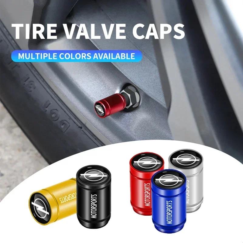 4pcs Creative New Anti Theft Valve Tire Cap Sport For Opel Astra H G J Insignia Mokka Zafira Corsa Vectra C D Antara Combo lce033