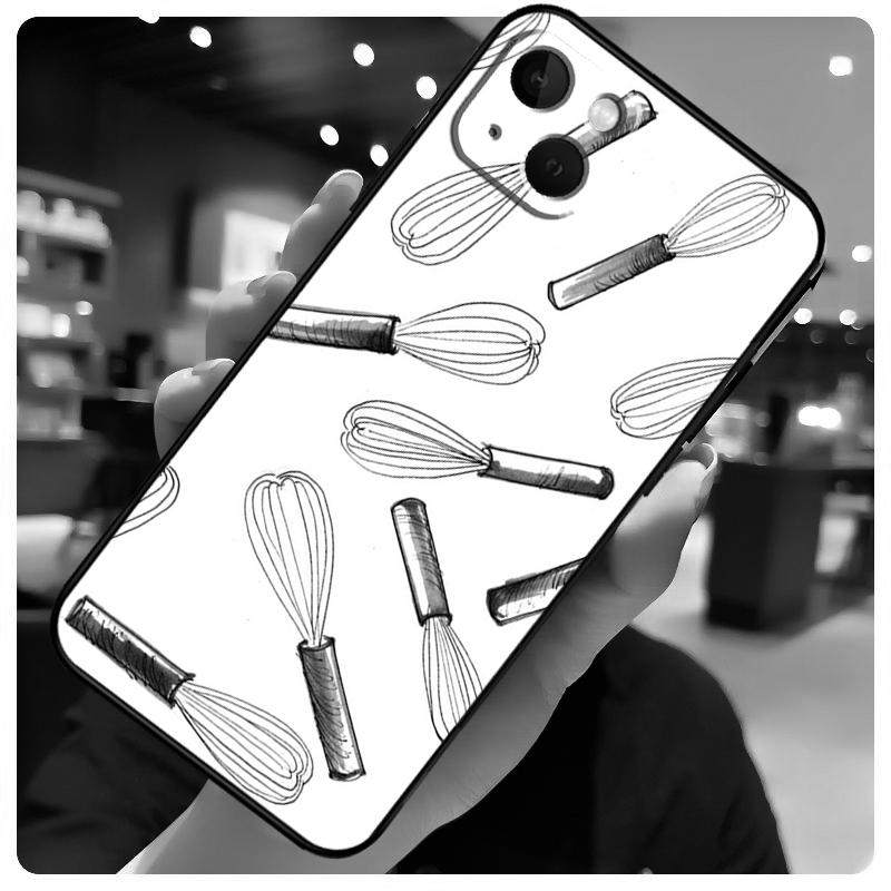 Cooking Chef Knives Case For iPhone 17 Pro Max 15 14 13 11 12 16 Pro Max mini 15 16 Plus 16e 17 Air Phone Cover