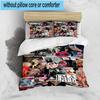 3PCS pop Lady music 3pcs Bedding,Including 3PCS Duvet Cover And 2pcs Pillowcases Perfect for Christmas,Ideal for Bedroom, Dormitory