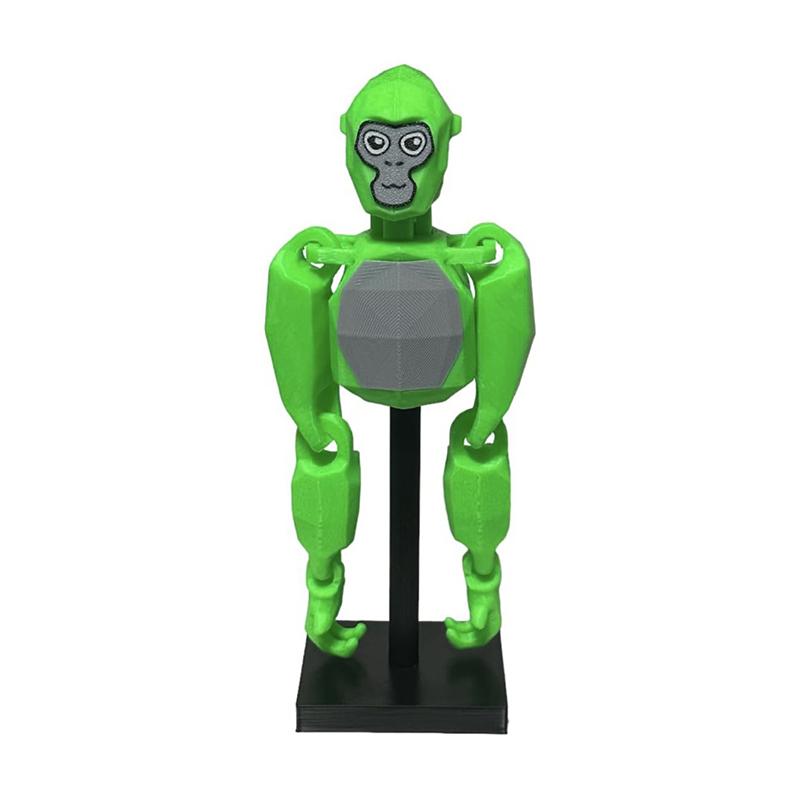 Gorilla Tag Figurine Fidget Flessibile Scimmia Stampata 3D Bambole con Articolazioni Mobili Giocattoli Animali Cartoni Animati Decorazioni per la Casa Regali di Compleanno per Bambini