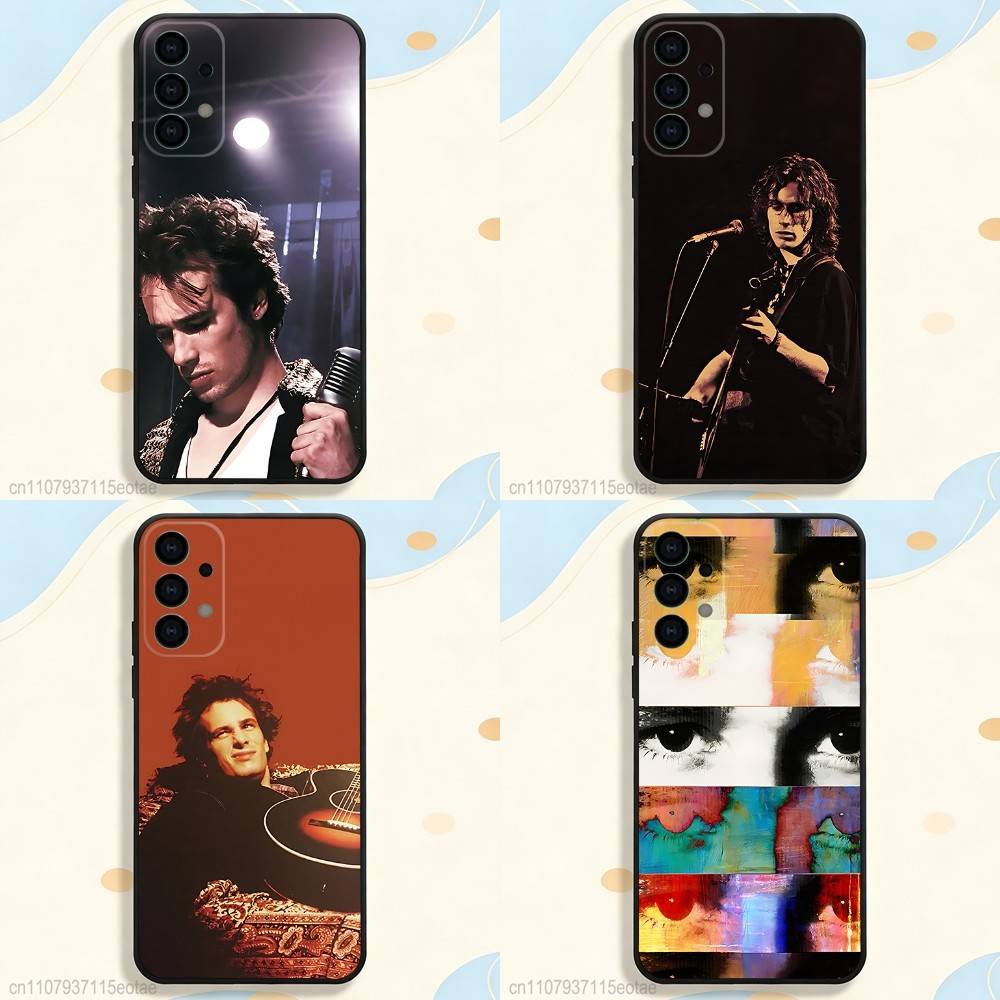 SINGER J-Jeff B-Buckley Grace Phone Case For Samsung S25,S26,S24,S21,S22,S23,S30,Ultra,S20,Plus,Fe,Lite,5G Black Cover
