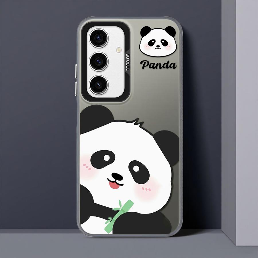 Soft Cover Phone Case for Samsung Galaxy A35 A72 A52 A71 A26 A36 A53 A73 A55 A54 A51 A56 Cute Cartoon Panda