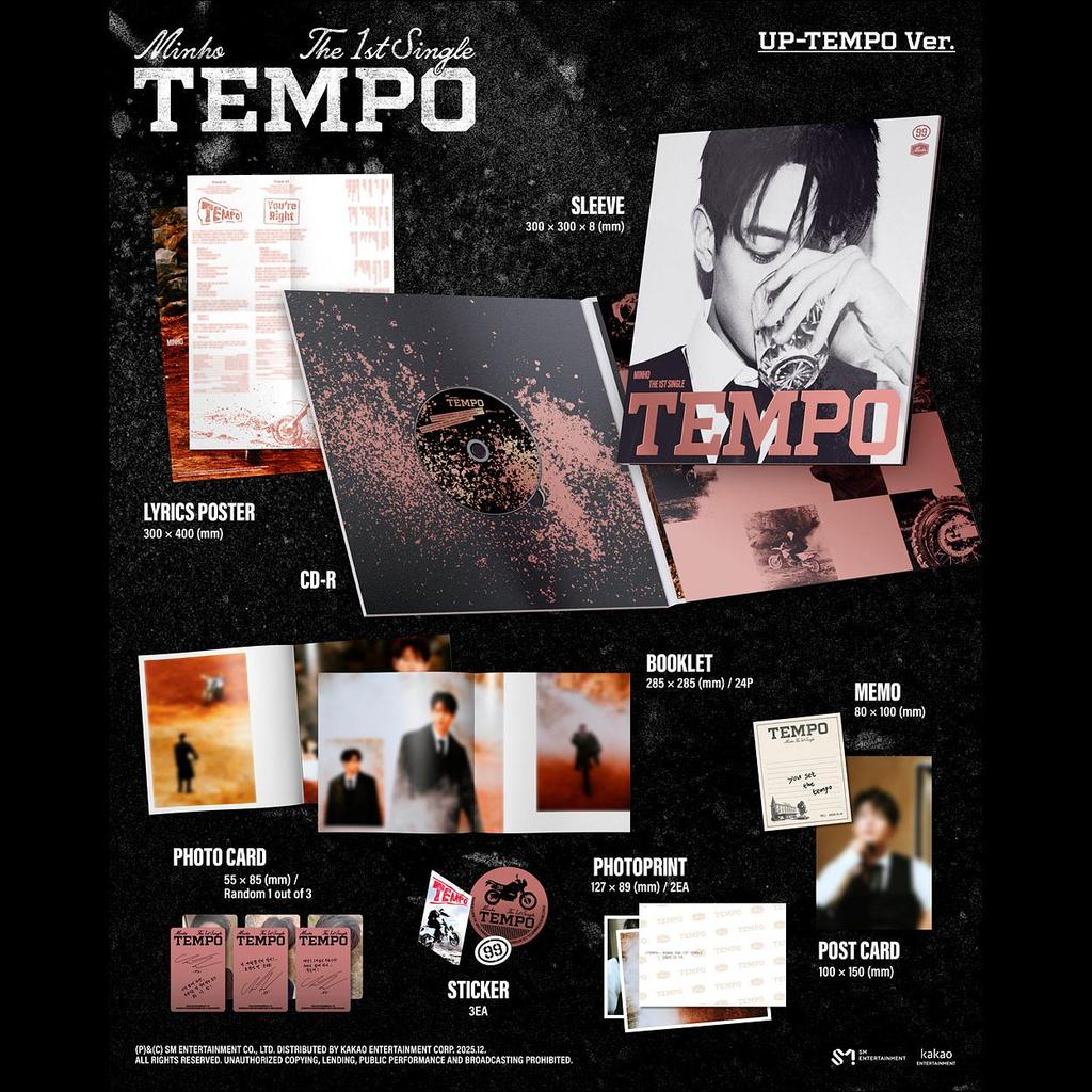 MINHO (SHINee) [TEMPO 1st Stingle Album + Free Gift