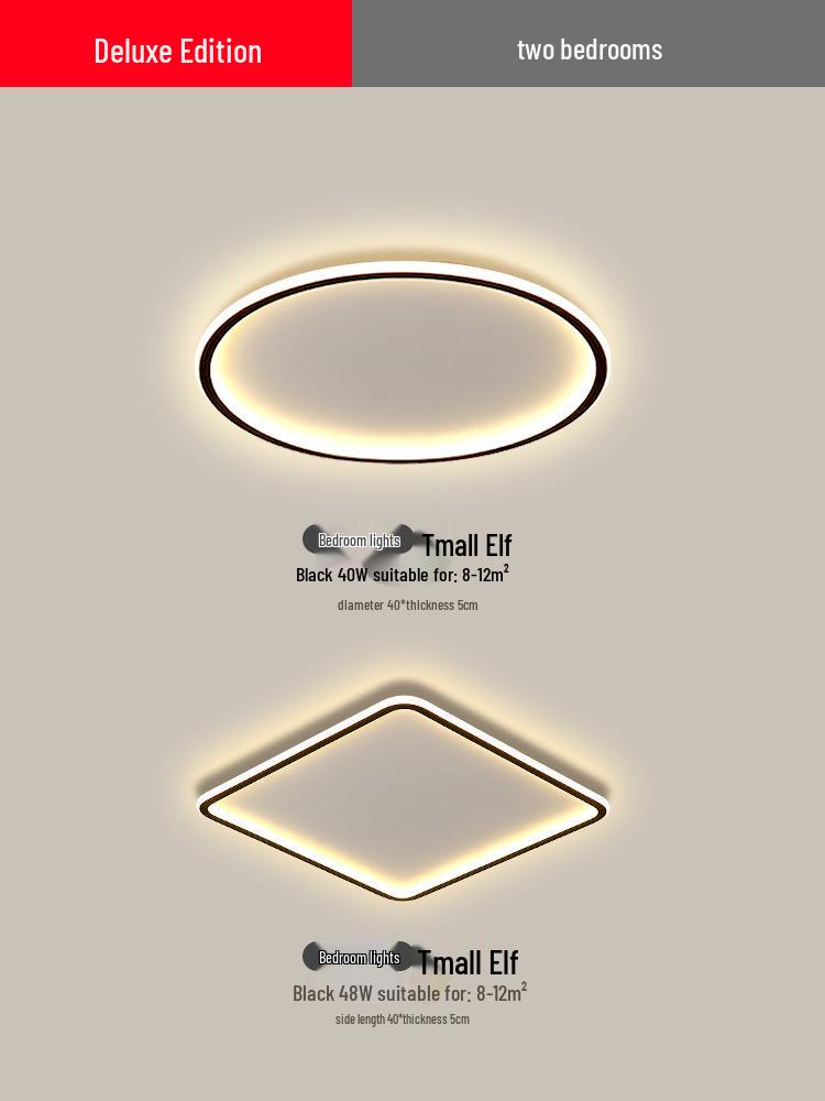 2025 Modern LED Ceiling Light with Remote Control - Minimalist Style for Master Bedroom & Living Room