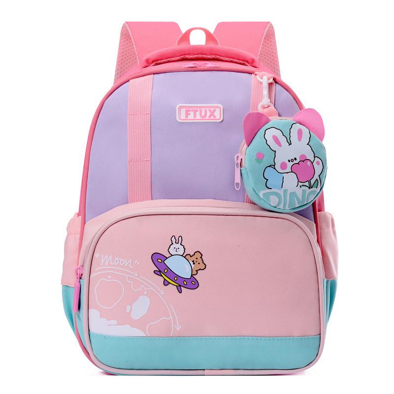 Adorable Kids School Backpack With Large Capacity And Ergonomic Spine Protection