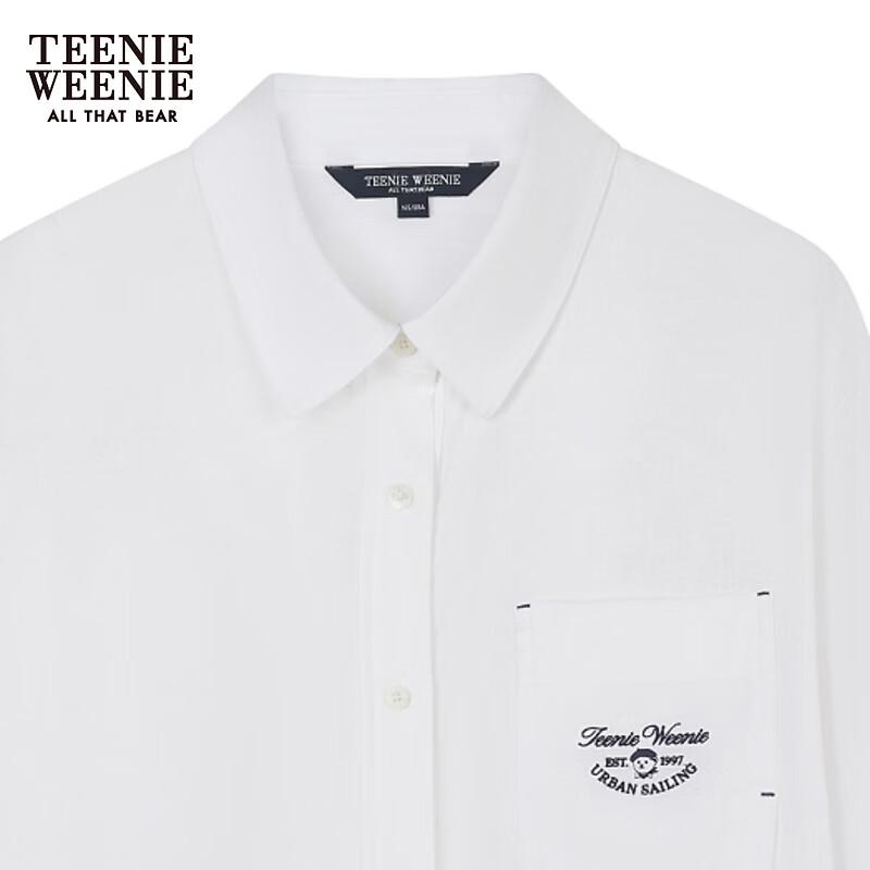 Teenie Weenie Women's Summer Casual Lapel Shirt