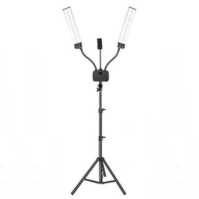 Dual-Arm LED Fill Light with Beauty Filter for Tender Skin Whitening