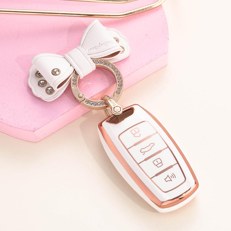 Tpu 4 Buttons Car Key Case Cover For Great Wall Haval Jolion H6 H7 H4 H9 F5 F7 F7X F7H H2S Gmw Dargo Shell Fob Accessories