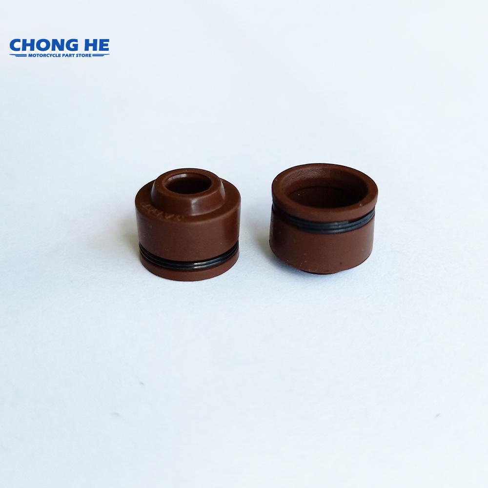 16pcs 3.5mm 4mm 4.5mm 5mm 6mm Motor Bike Engine Intake Exhaust Valve Stem Oil Seal For Honda For Yamaha For Suzuki For Kawasaki