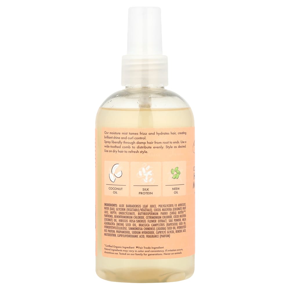 SheaMoisture Hold & Shine Moisture Mist with Silk Protein & Neem Oil, 237ml