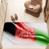 Tappetino da Bagno Tappetino d'Ingresso Antiscivolo Decorazione Stanza Bambini Camera da Letto Balcone Tappeto Soggiorno Bandiera Afghanistan Afghan Anime