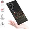 Amazon popular retro plant small floral Samsung S61ULtra mobile phone case S22 + all-inclusive protective case