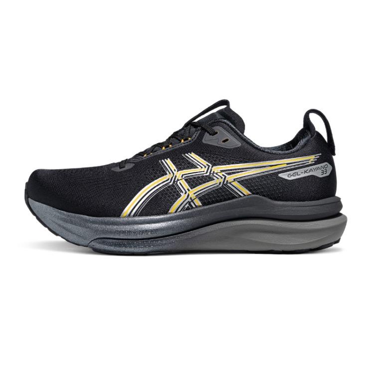 Asics Gel-Kayano 33 Soft Breathable Support Running Shoes Men sneaker Black 1011C344-001 39