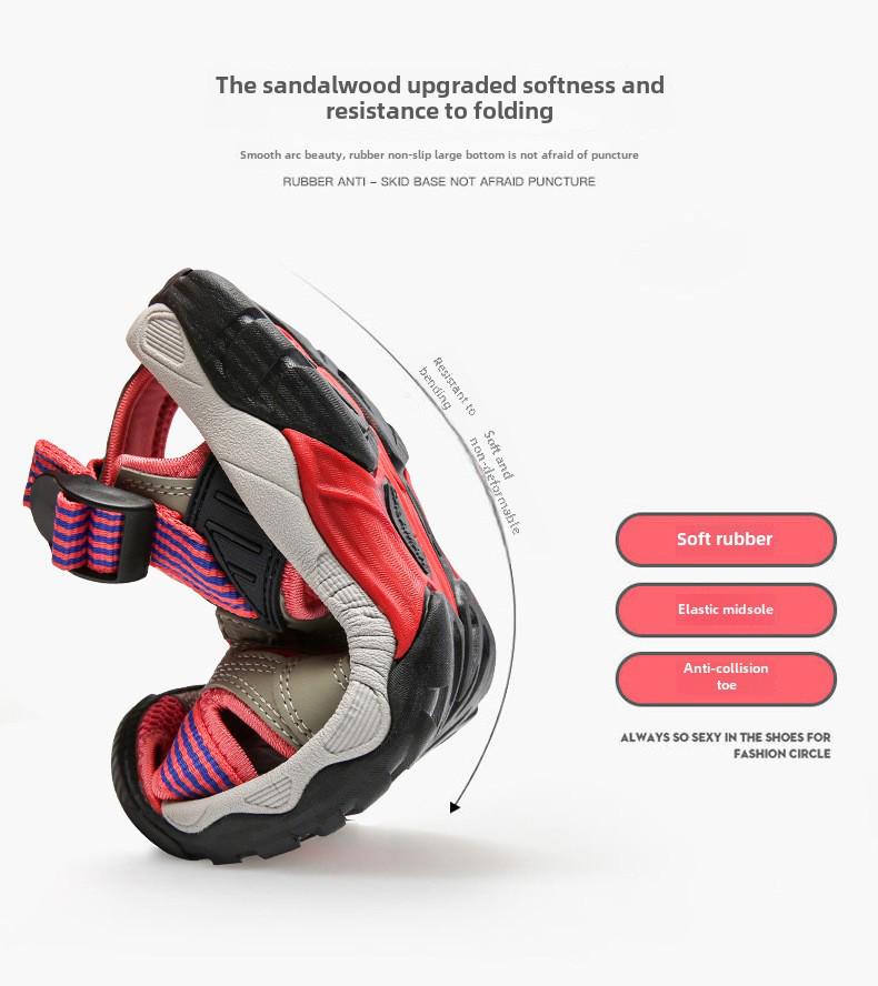 Unisex Sandały Outdoorowe: Antypoślizgowe buty plażowe, wspinaczkowe, turystyczne z zakrytymi palcami