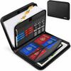 Fire Resistant Accordion Document Organizer File Folder with Multiple Compartments and Colorful Tabs