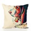 Pet Cute Dog Pillow Case Throw Pillow Cover Sofa Cushion Cover Home Office Decor