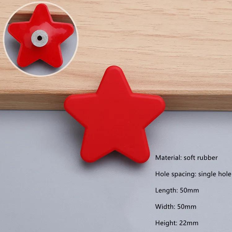 Modern Simple Aluminum Colorful Furniture Handles Children's Room Cabinet Door Handles Drawers Wardrobe Knobs Home Decoration