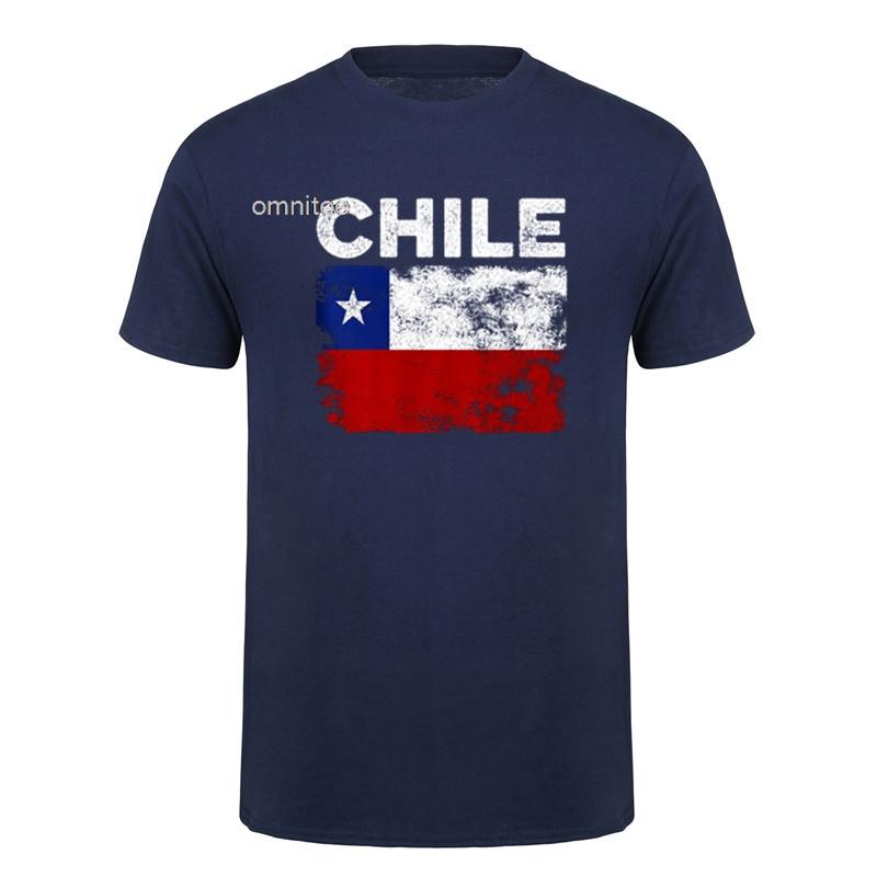 Chile Ya Po Chilean Flag Chile Flag T Shirt Short Sleeve Graphic Tshirts Unisexs Clothing Tshirt HJ038