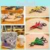 Manmiao Creative Cartoon Alloy Fighter Aircraft Keychain Exquisite Car Keychain Wholesale
