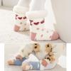 Cotton Cartoon Floor Shoes Lamb Velvet Sock Autumn Winter Socks Baby Socks Children's Floor Socks
