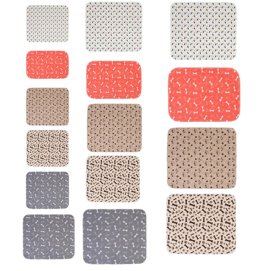 Winter Dog Pee Pad Reusable PVC Washable Dog Urine Mat Car Seat Floor Sofa Waterproof Absorbent Puppy Cat Training Pet Supplies