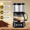 750ml Elektrische Filterkaffeemaschine Amerikanischer Stil 24-Stunden Programmierbarer Timer Warmhaltefunktion