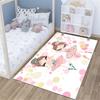 Cute Cartoon Dancing Ballerina Girl Child Rug Non-slip Bedroom Children's Room Decoration Headboard Game Mat