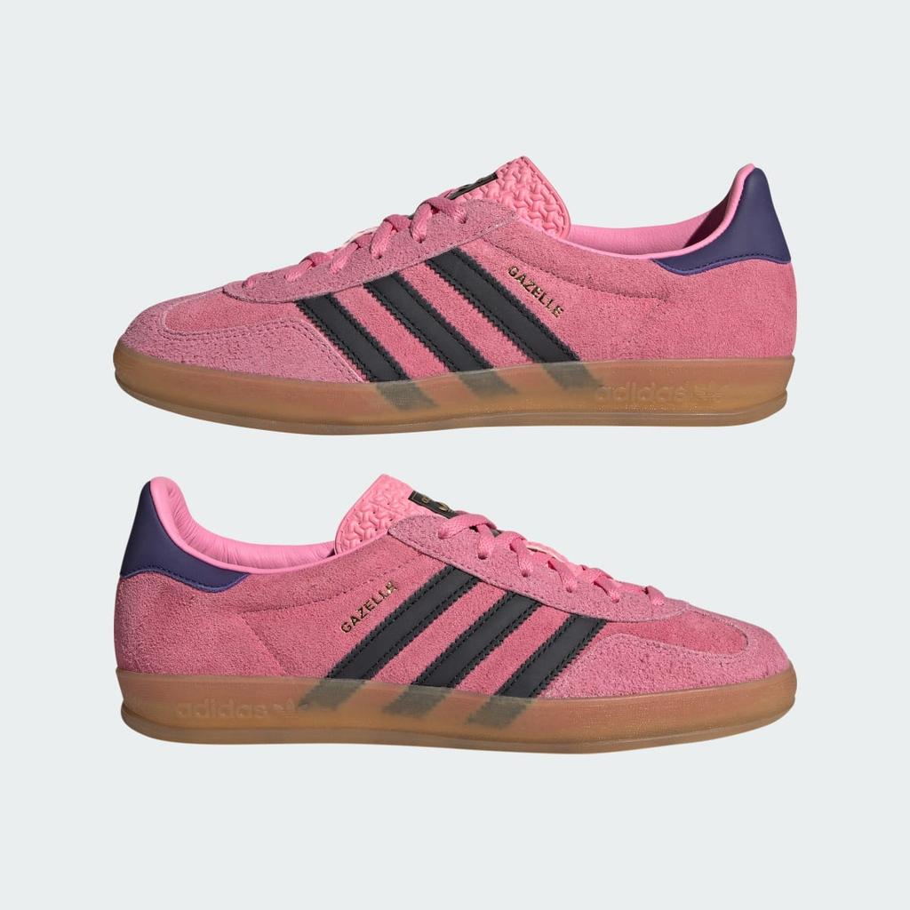 adidas Gazelle Indoor IE7002 Unisex Originals Sneakers Bliss Pink / Core Black / Collegiate Purple