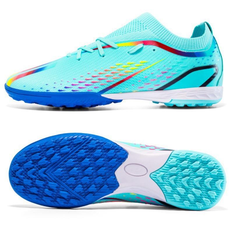 European Cup football shoes new long spikes youth outdoor artificial turf game training shoes