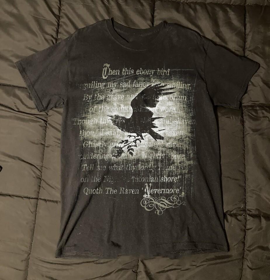 Редкая Коллекция Подарок фанатам с тура Nevermore S–5XL Черная футболка K739 Унисекс футболка S