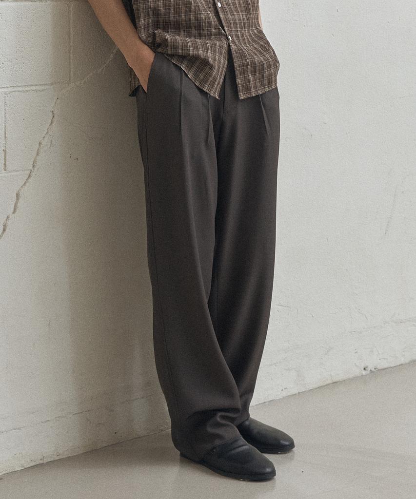 TY Ty Double-Pleat Relaxed Slacks, 2 Colors