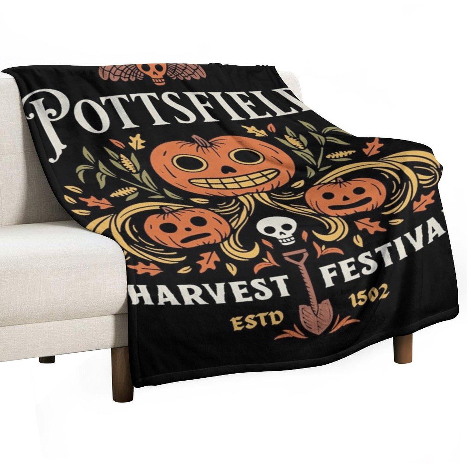 

Pottsfield Throw Blanket Hairy for winter Giant Sofa sofa bed Blankets 30x40in
