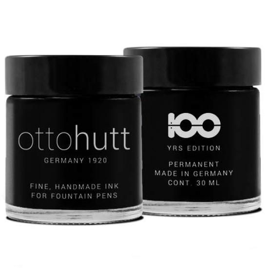 Otto Hutt Bottled Permanent Document Ink, 30ml, Black, Ink, 156-11405