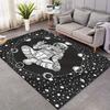 Astronaut in Space Rug for Futuristic Living Areas - Sci-Fi Carpet, Cosmic Design, Modern Home Decor Skid resistant carpet