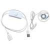 Large Power 2A USB Male to Female Connector Short Cable Manual Switches Operate Travel Friendly Designs for Electronics