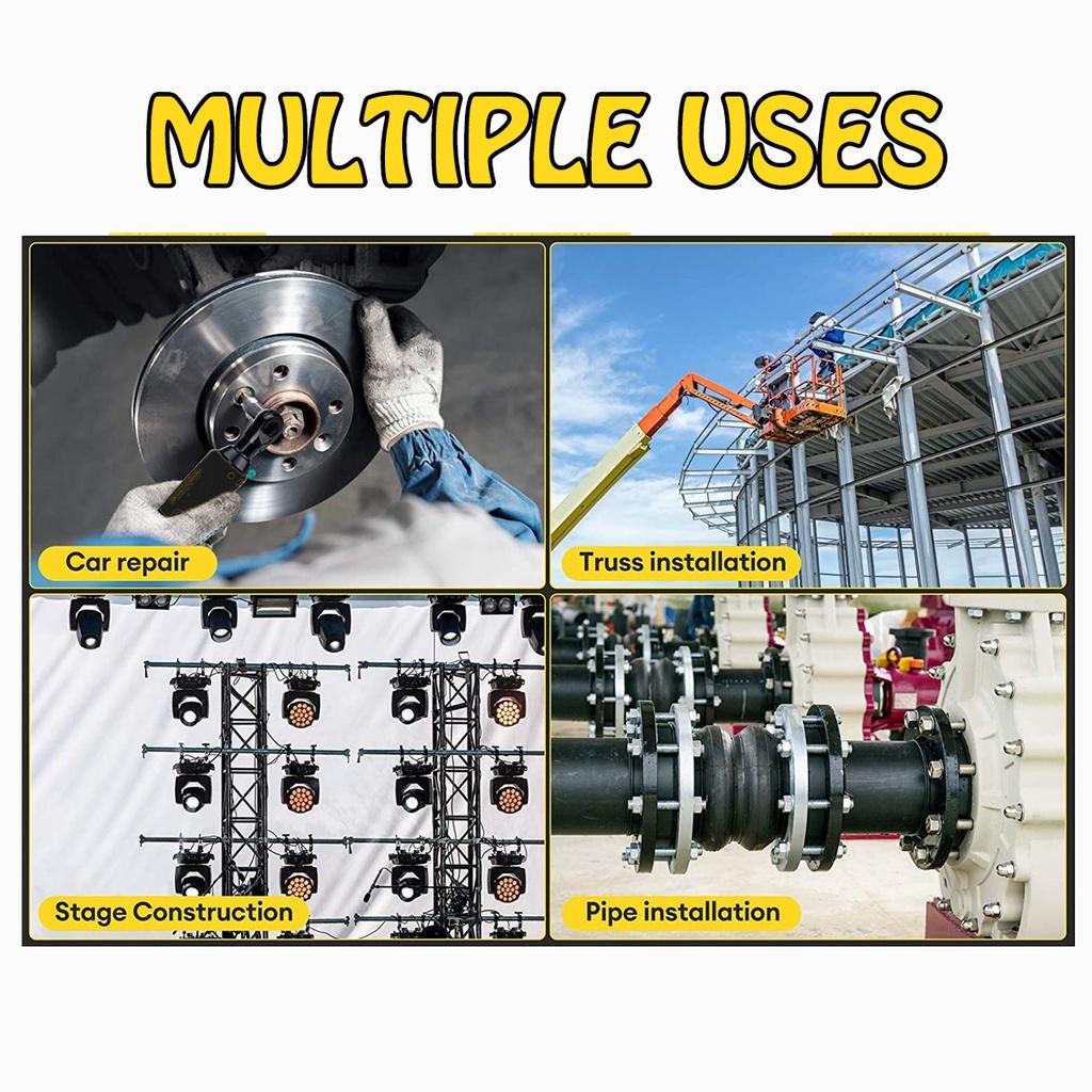 12V 3/8 Inches Cordless Electric Right Angle Wrench Ratchet Wrench With LED Lights 0/1/2 Batteries Power Tools