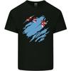 Torn Fiji Flag Fijian Day Football Mens Light Cotton T-Shirt Unisex T-Shirt