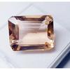 Certified Loose Gemstone Natural Morganite Emerald Cut Madagascar AAA