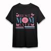 Women's Plus Size Comfortable Classic T-Shirt Pink Flower Mom Tribute Floral Tee